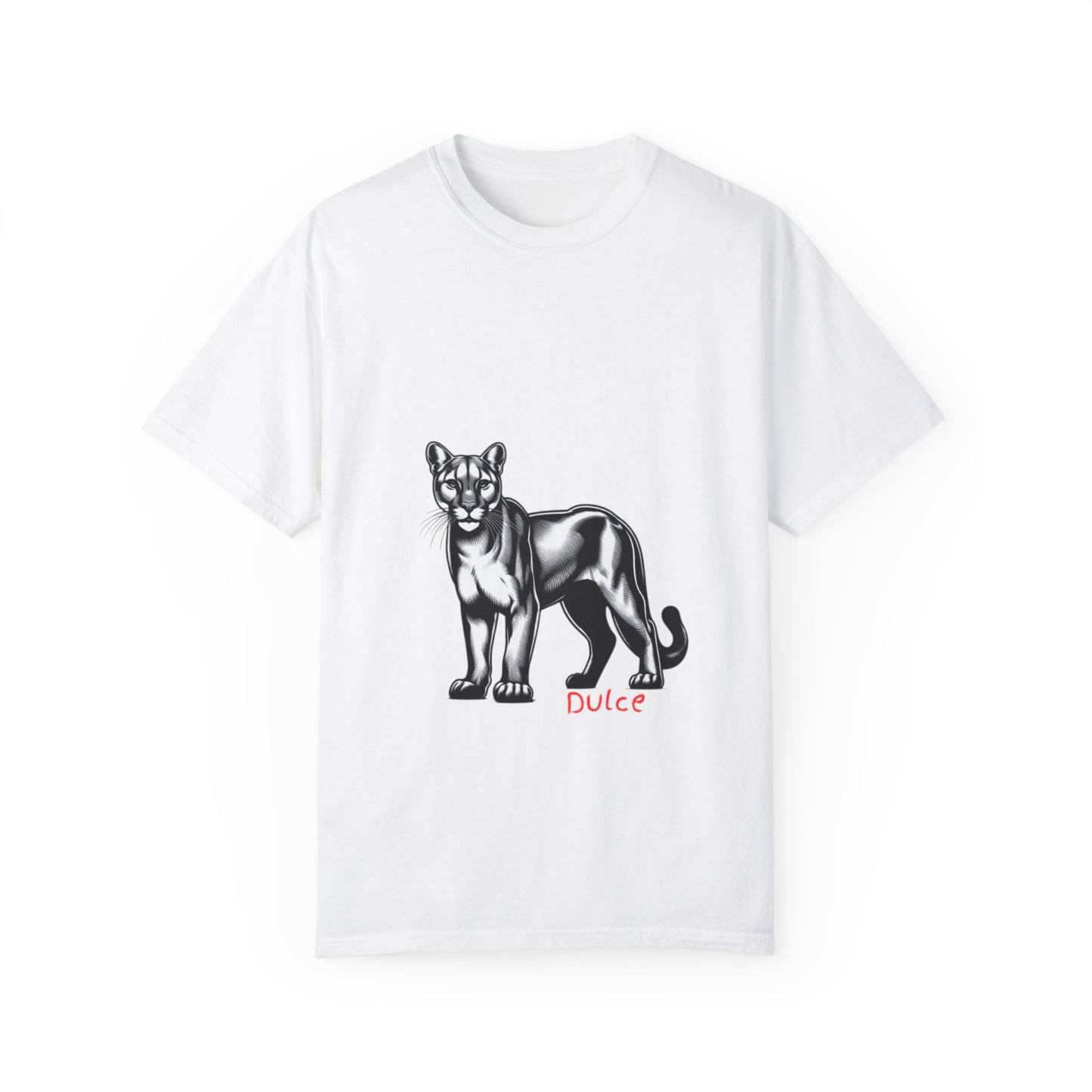 Dulce Graphic Unisex Garment-Dyed T-shirt - Stylish Print Tee