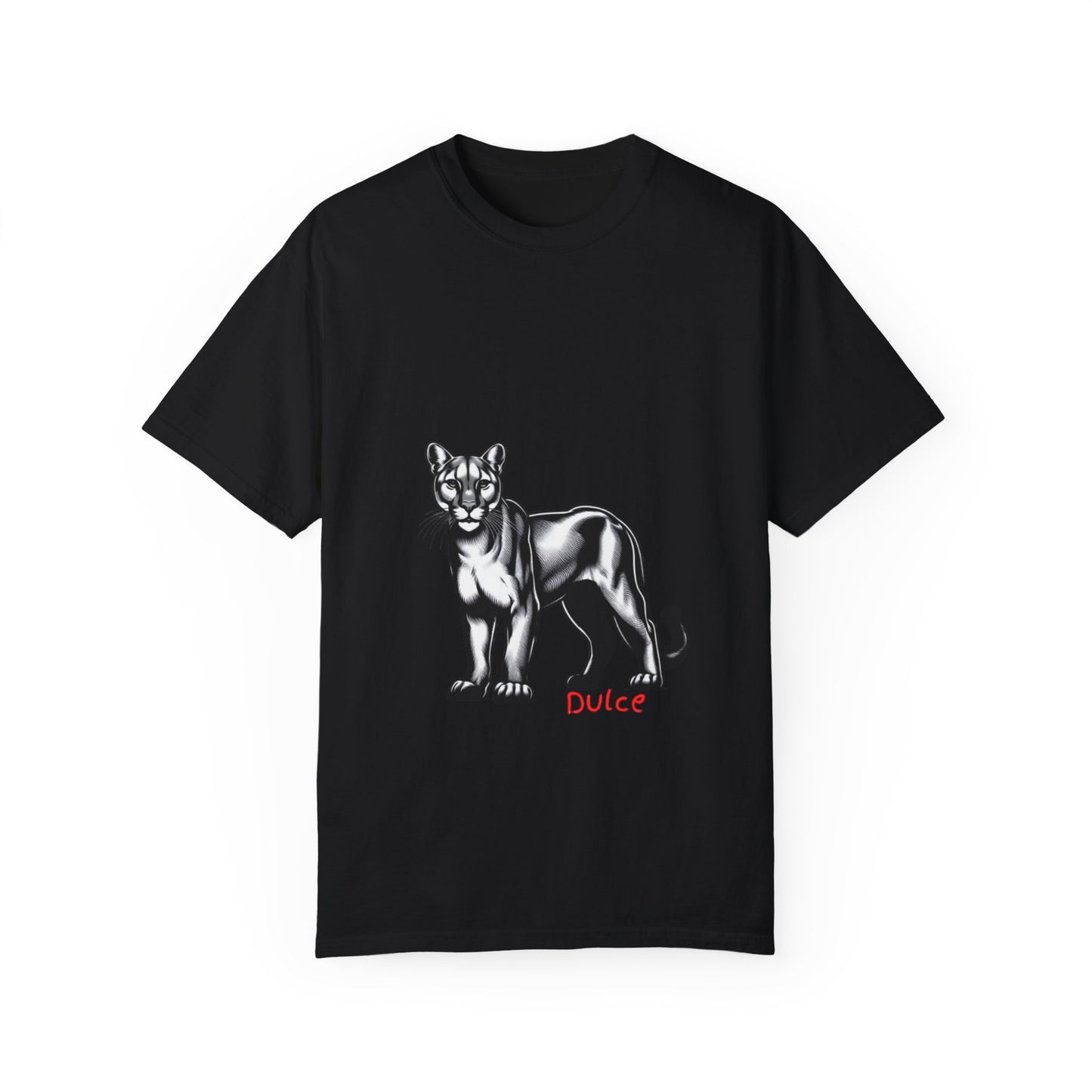 Dulce Graphic Unisex Garment-Dyed T-shirt - Stylish Print Tee