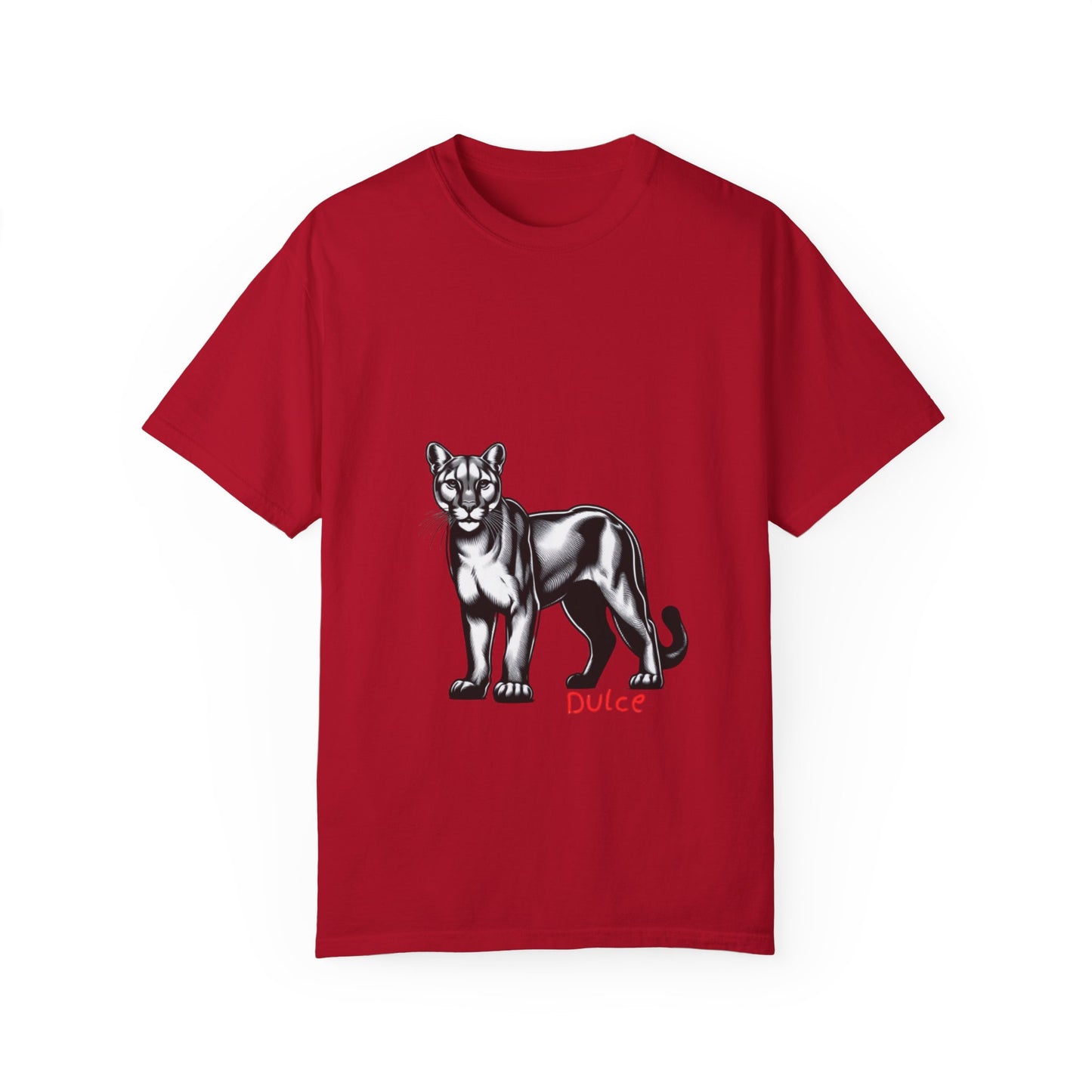 Dulce Graphic Unisex Garment-Dyed T-shirt - Stylish Print Tee