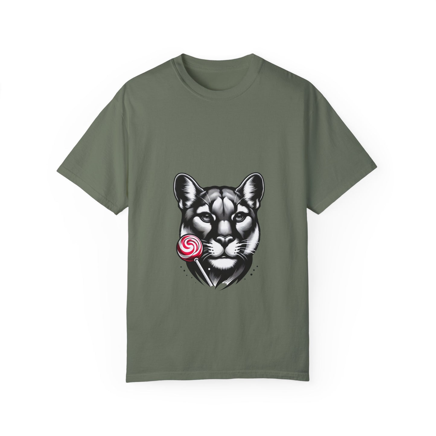 Unisex Garment-Dyed Cougar Candy T-shirt