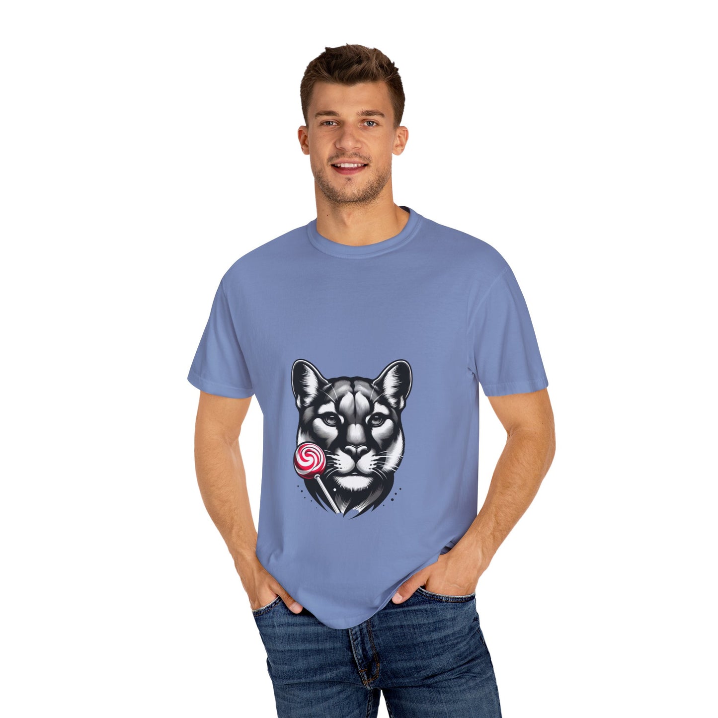 Unisex Garment-Dyed Cougar Candy T-shirt
