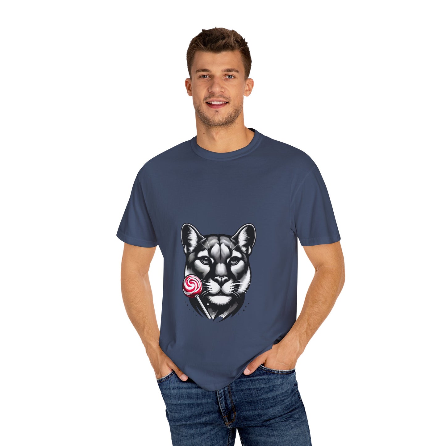 Unisex Garment-Dyed Cougar Candy T-shirt