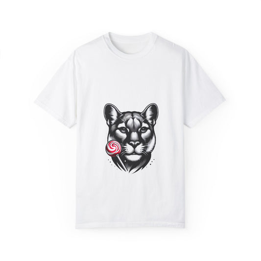 Unisex Garment-Dyed  Cougar Candy T-shirt