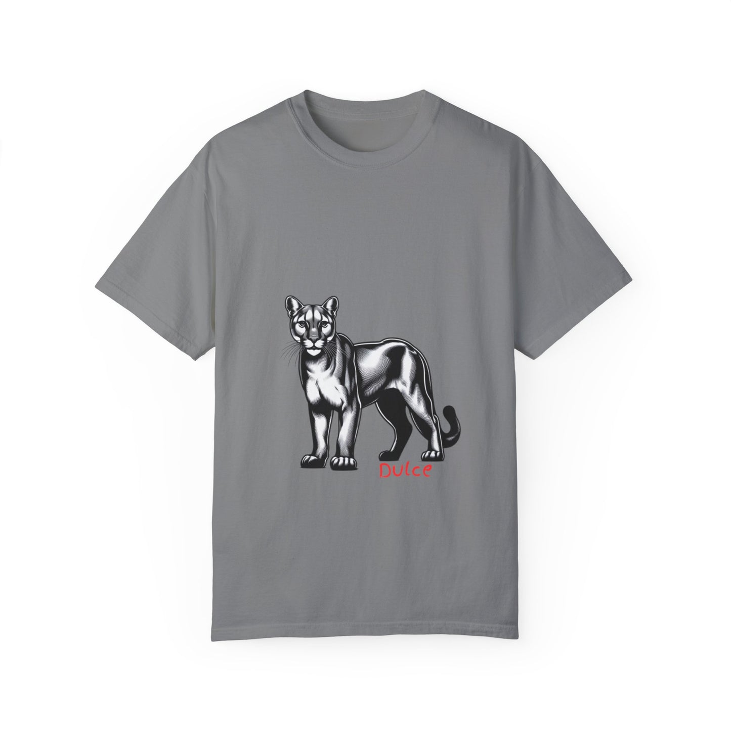 Dulce Graphic Unisex Garment-Dyed T-shirt - Stylish Print Tee
