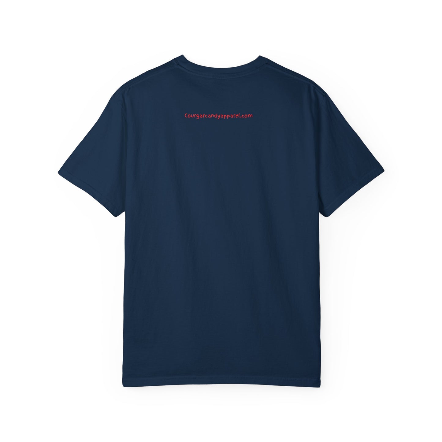 Unisex Garment-Dyed  Cougar Candy T-shirt