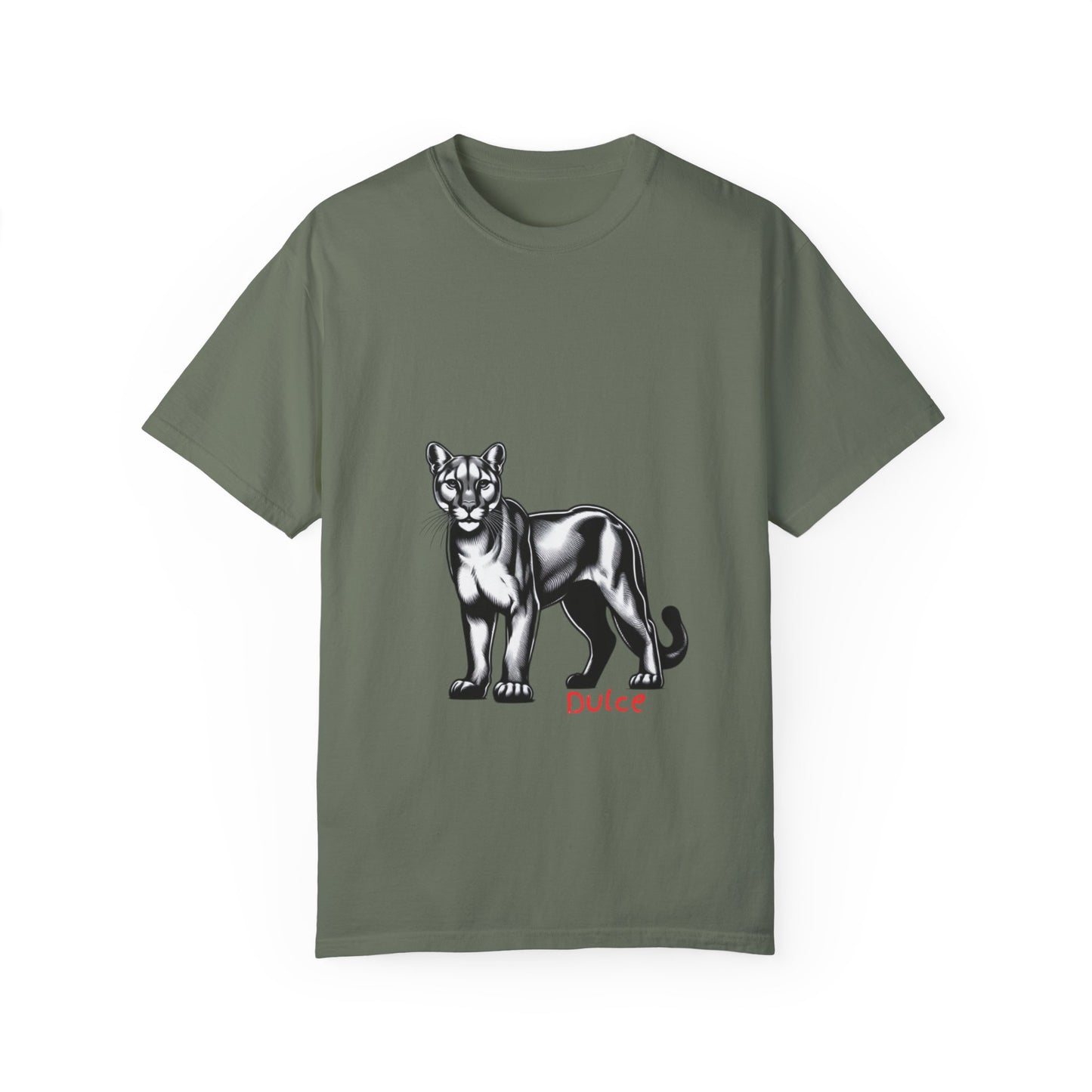 Dulce Graphic Unisex Garment-Dyed T-shirt - Stylish Print Tee